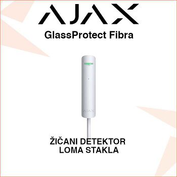 AJAX FIBRA GlassProtect DETEKTOR LOMA STAKLA