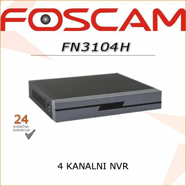 FOSCAM 4 KANALNI NVR FN3104H