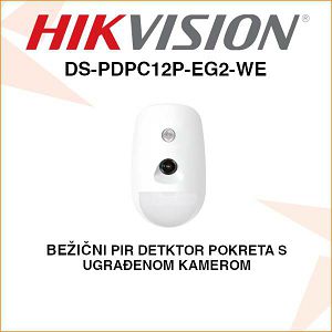 HIKVISION AX PRO DETEKTOR POKRETA S KAMEROM DS-PDPC12P-EG2-WE