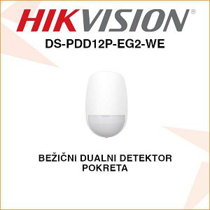 HIKVISION AX PRO DUALNI DETEKTOR POKRETA DS-PDD12P-EG2-WE