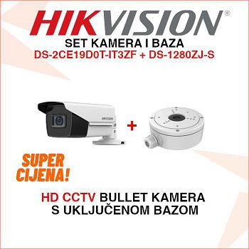 HIKVISION CCTV KAMERA DS-2CE19D0T-IT3ZF + BAZA PO SUPER CIJENI!