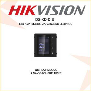 HIKVISION DISPLAY MODUL S 4 TIPKE DS-KD-DIS
