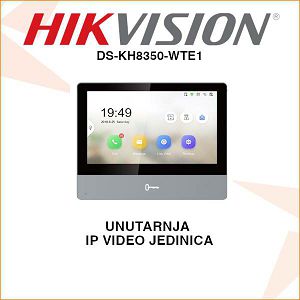 HIKVISION UNUTARNJA PORTAFONSKA JEDINICA DS-KH8350-WTE1