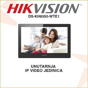 HIKVISION UNUTARNJA PORTAFONSKA JEDINICA DS-KH8520-WTE1