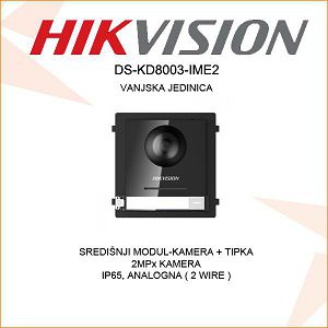 HIKVISION VANJSKA MODULARNA JEDINICA S KAMEROM DS-KD-8003 IME2