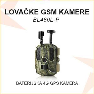 LOVAČKA/SECURITY BATERIJSKA GSM 4G KAMERA SA GPS-OM