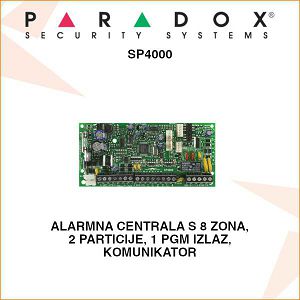 PARADOX ALARMNA CENTRALA SP4000