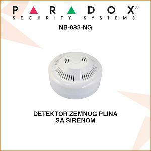 PARADOX DETEKTOR ZEMNOG PLINA SA SIRENOM NB-983-NG