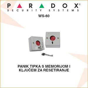 PARADOX PANIK TIPKA WS-60