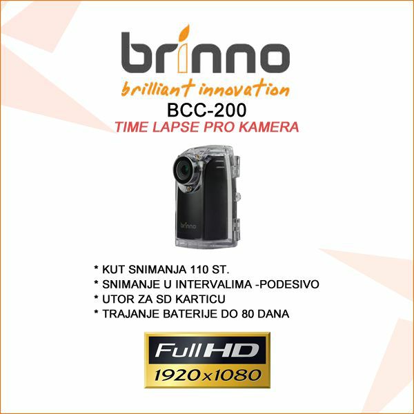 BRINNO TIME LAPSE KAMERA BCC200