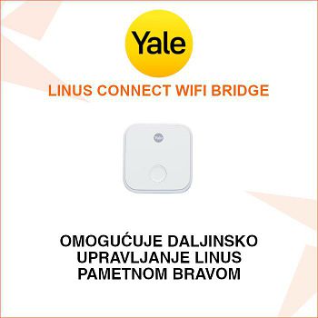 YALE LINUS CONNECT WiFi BRIDGE ZA DALJINSKO UPRAVLJANJE PAMETNOM BRAVOM