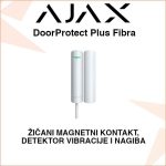 AJAX FIBRA DoorProtect Plus MAGNETNI KONTAKT I DETEKTOR VIBRACIJE