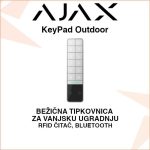 AJAX KeyPad Outdoor BEŽIČNA TIPKOVNICA ZA VANJSKU UGRADNJU