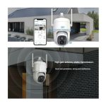 HDVISION BATERIJSKA AI WIFI ROTACIJSKA KAMERA I SOLARNI PANEL CQ1 - Slika 2