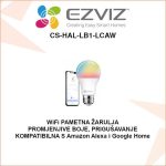 EZVIZ LB1 WiFi PAMETNA ŽARULJA U BOJI S PRIGUŠIVANJEM