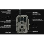 GARDEPRO 4G KAMERA SA SOLARNIM PANELOM I SD KARTICOM X60PMB SOLAR - Slika 2