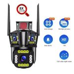 HDVISION 6MP BEŽIČNA WIFI ROTACIJSKA KAMERA S 3 LEĆE HDV-ASIH-PT3 - Slika 3
