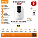 IMOU IPC-S2EP-5R1S RANGER 2 PRO 5MP ROTACIJSKA WIFI KAMERA