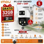 IPC-S7XP-10M0WED IMOU CRUISER DUAL 5MP + 5MP AI PTZ WIFI KAMERA